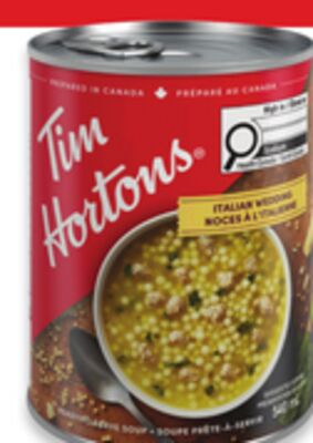 Tim Hortons soup