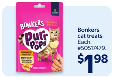 Bonkers cat treats