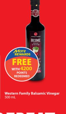 Western Family Balsamic Vinegar