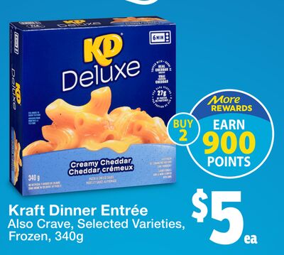 Kraft Dinner Entrée