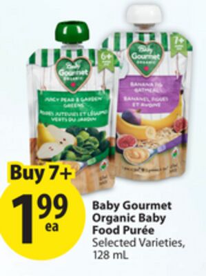 Baby Gourmet Organic Baby Food Purée