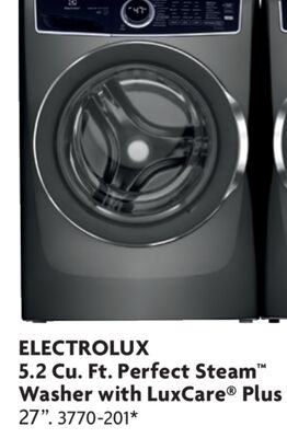 5.2 Cu. Ft. Perfect Steam™ Washer with LuxCare® Plus