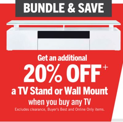 TV Stand or Wall Mount