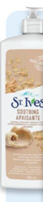 St. Ives body lotion