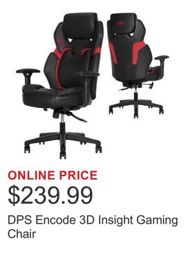 DPS Encode 3D Insight Gaming Chair