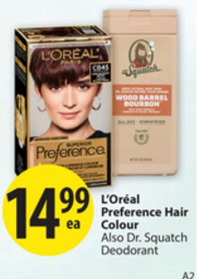 L' Oréal Preference Hair Colour