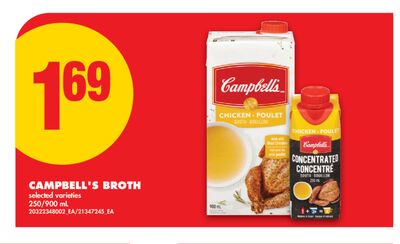 CAMPBELL'S BROTH, 250/900 ML