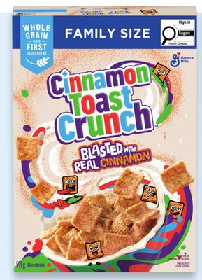 General Mills family size cereal