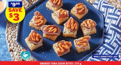 SMOKED TUNA SUSHI BITES