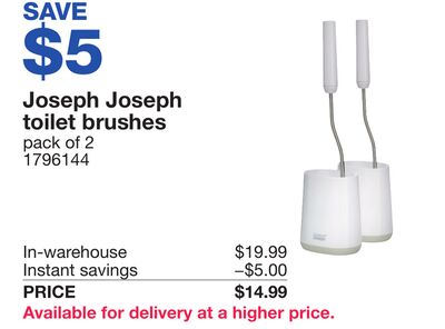 Joseph Joseph toilet brushes