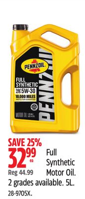 Pennzoil Full Synthetic Motor Oil