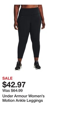 Under Armour Women's Motion Ankle Leggings