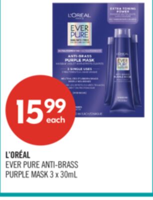 L'ORÉAL EVER PURE ANTI-BRASS PURPLE MASK