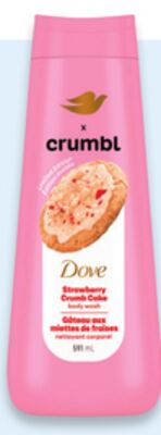 Dove x Crumbl body wash