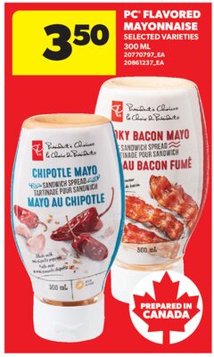 PC® FLAVORED MAYONNAISE, 300 ML
