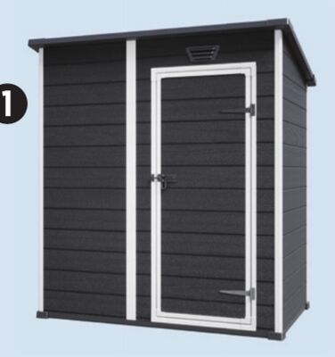 Keter 6´ x 4´ Outdoor Resin Shed