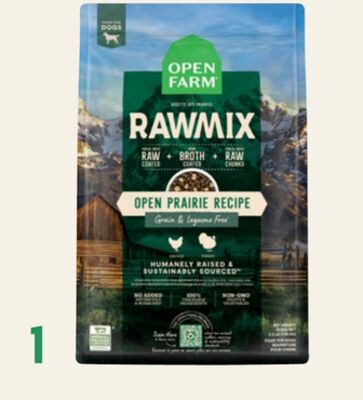 Open Farm RawMix Open Prairie Recipe Grain & Legume Free Dog Food