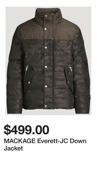 MACKAGE Everett-JC Down Jacket
