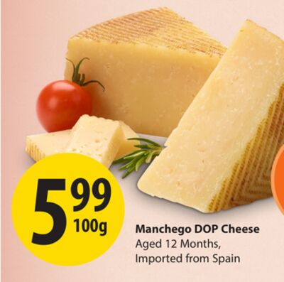 Manchego DOP Cheese