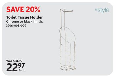 Toilet Tissue Holder