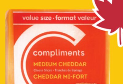 Compliments Sliced Cheeses