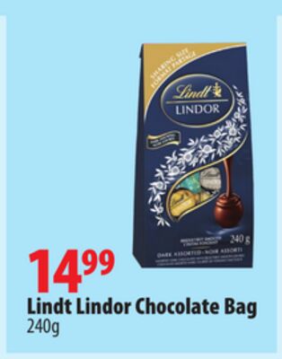 Lindt Lindor Chocolate Bag