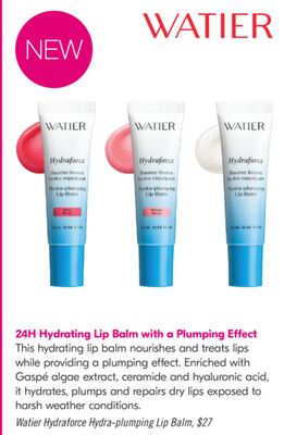 Watier Hydraforce Hydra-plumping Lip Balm