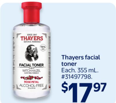 Thayers facial toner