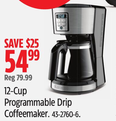 Programmable Drip Coffeemaker