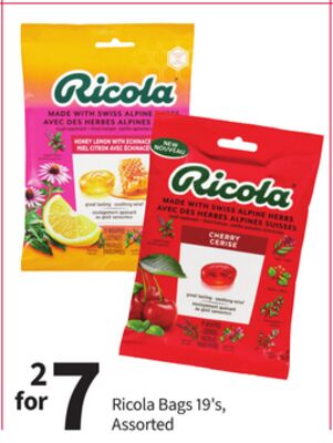 Ricola Bags