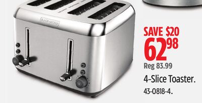 Black & Decker 4-Slice Toaster