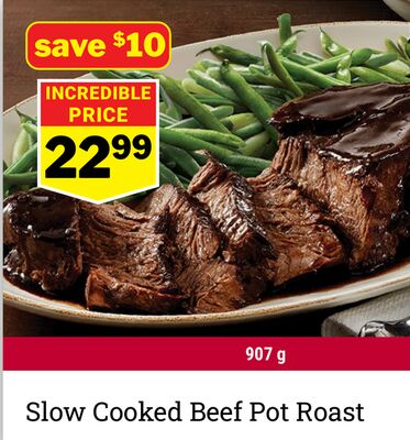Slow Cooked Beef Pot Roast