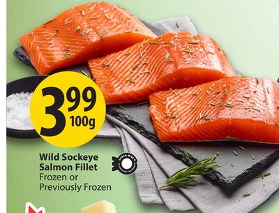 Wild Sockeye Salmon Fillet