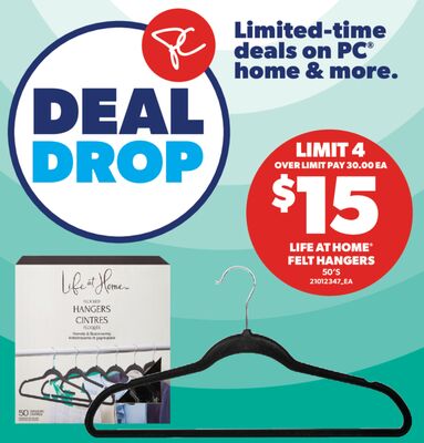 LIFE AT HOME® FELT HANGERS, 50' S