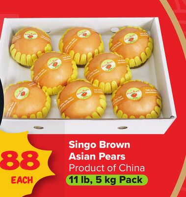 Singo Brown Asian Pears