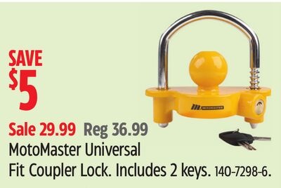 MotoMaster Universal Fit Coupler Lock