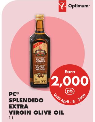 PC® SPLENDIDO EXTRA VIRGIN OLIVE OIL, 1 L
