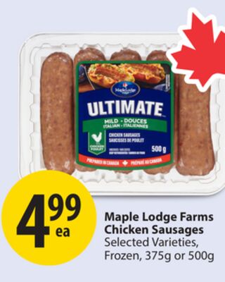 Maple Lodge Farms Chicken Sausages