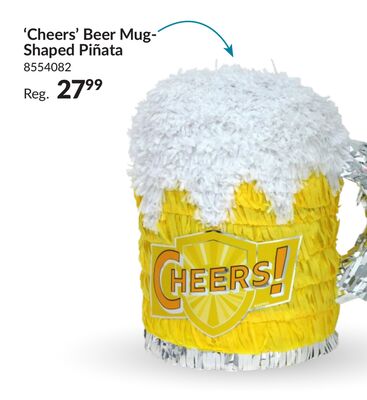 'Cheers' Beer Mug-Shaped Piñata