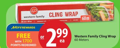 Western Family Cling Wrap