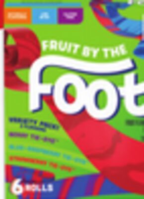 Fruit by the Foot granola bars