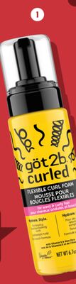 GOT2B® Curled Flexible Curl Foam