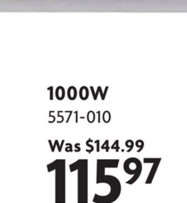 240V Convection Baseboard Heater with Thermostat 1000W