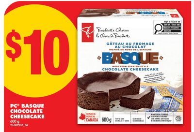 PC® BASQUE CHOCOLATE CHEESECAKE, 600 G