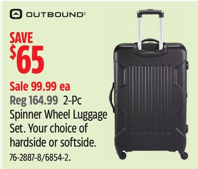 Spinner Wheel Luggage Set.