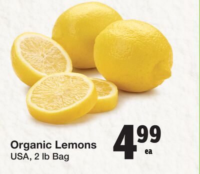 Organic Lemons