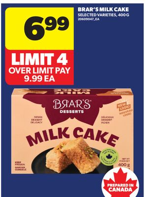 BRAR'S MILK CAKE, 400 G