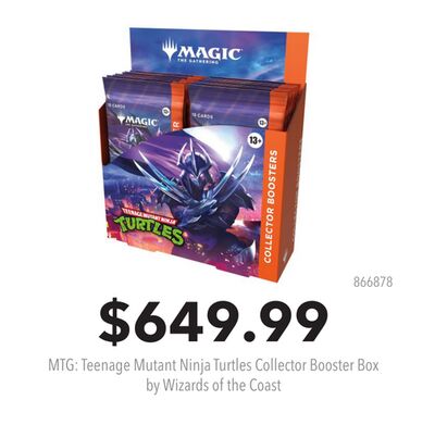 MTG: Teenage Mutant Ninja Turtles Collector Booster Box by Wizards of the Coast