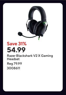Razer Blackshark V2 X Gaming Headset