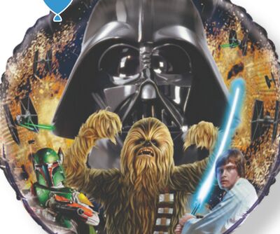 Star Wars Round Foil Balloon, 18-in